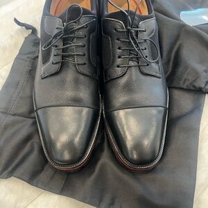 Designer Black Leather Christian
Louboutin Men's Shoes